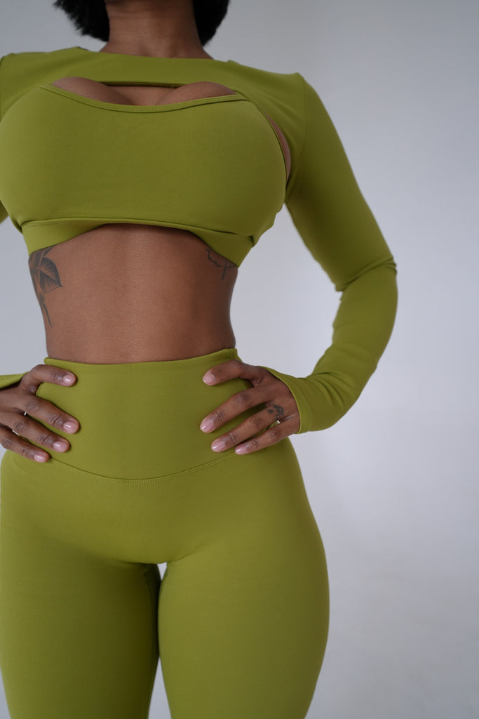 Greens Bra + Arm Cover