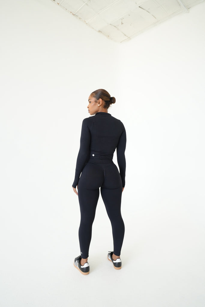 Black Seamless Leggings