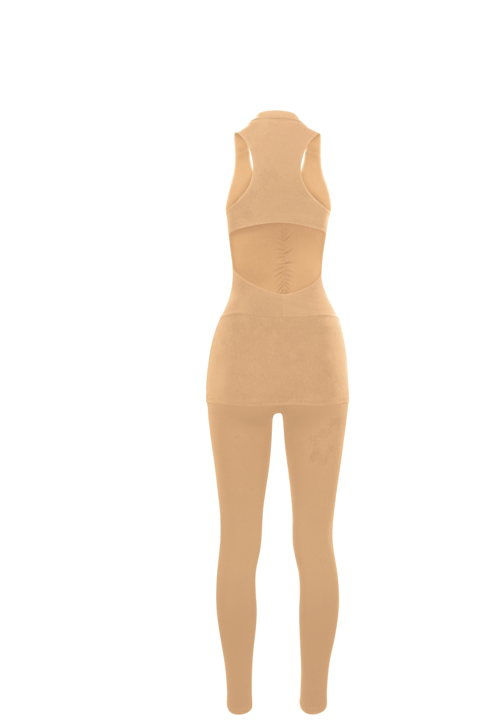 Beige Jumpsuit