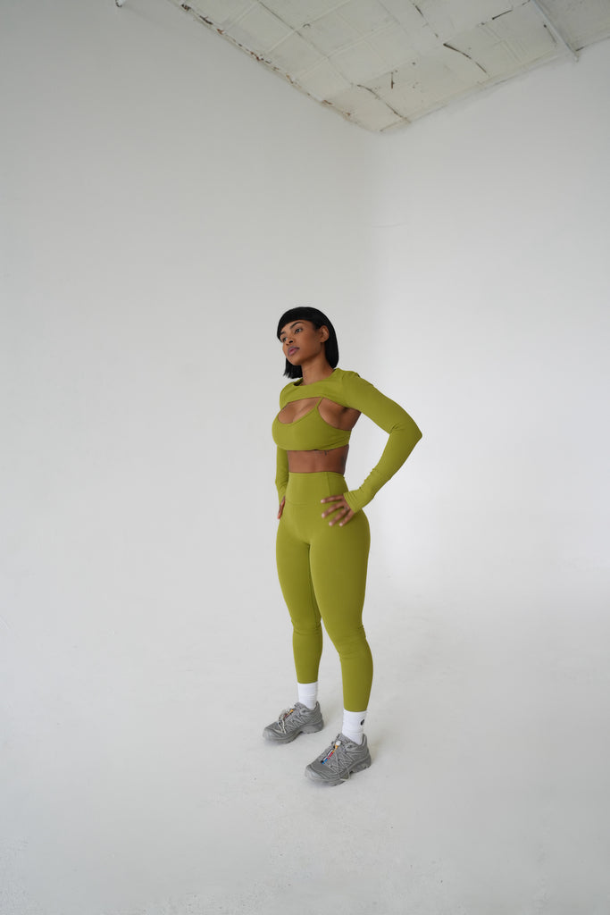 Greens Bra + Arm Cover