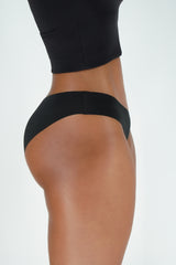 Black Seamless Cheeky