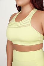 Load image into Gallery viewer, Neon Green Mesh Bra